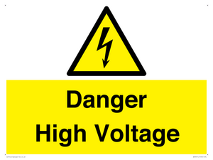Danger High Voltage